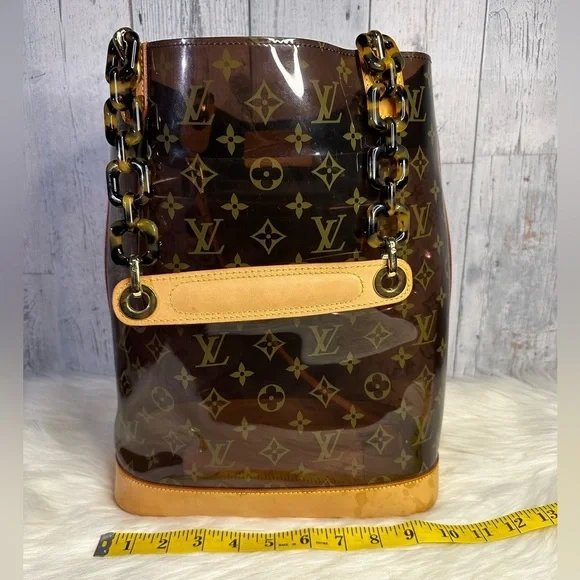 LOUIS VUITTON rare amber cabas neo bucket tote monogram - Picture 15 of 17